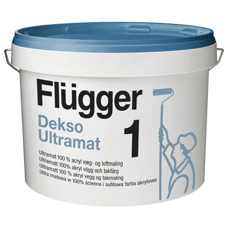 Краска Flugger Dekso 1 Ultramat, 9,1 л