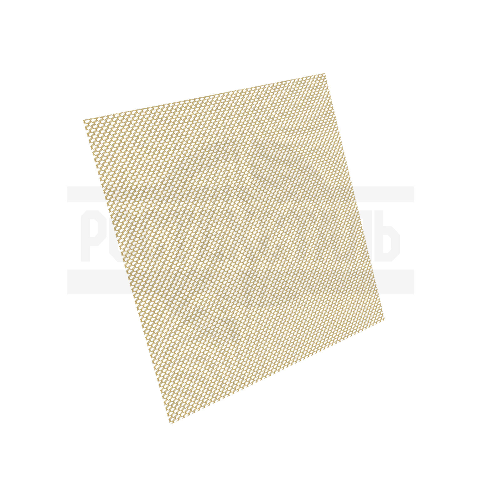 Сетка латунная Л80 1х0,25 мм плетеная квадратная ГОСТ 3826-82