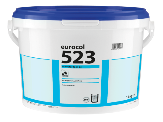 Клей для токопроводящих покрытий из ПВХ Forbo Eurocol 523 серый, 12 кг