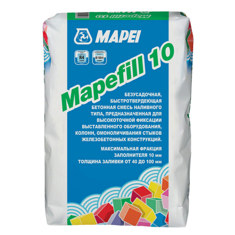 Ремонтный состав Mapei Mapefill 10, 25 кг