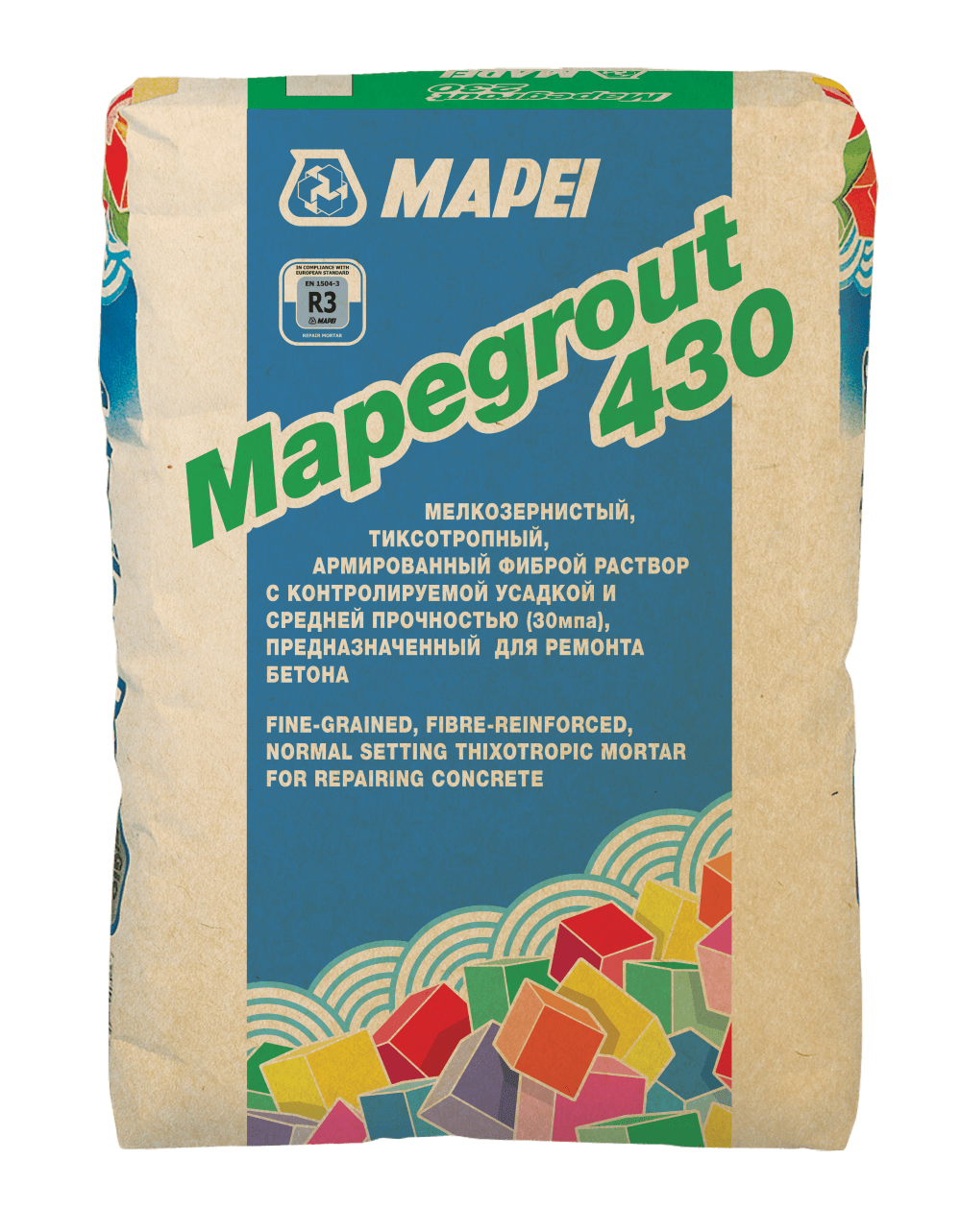 Ремонтный состав MAPEI MAPEGROUT 430, 25 кг