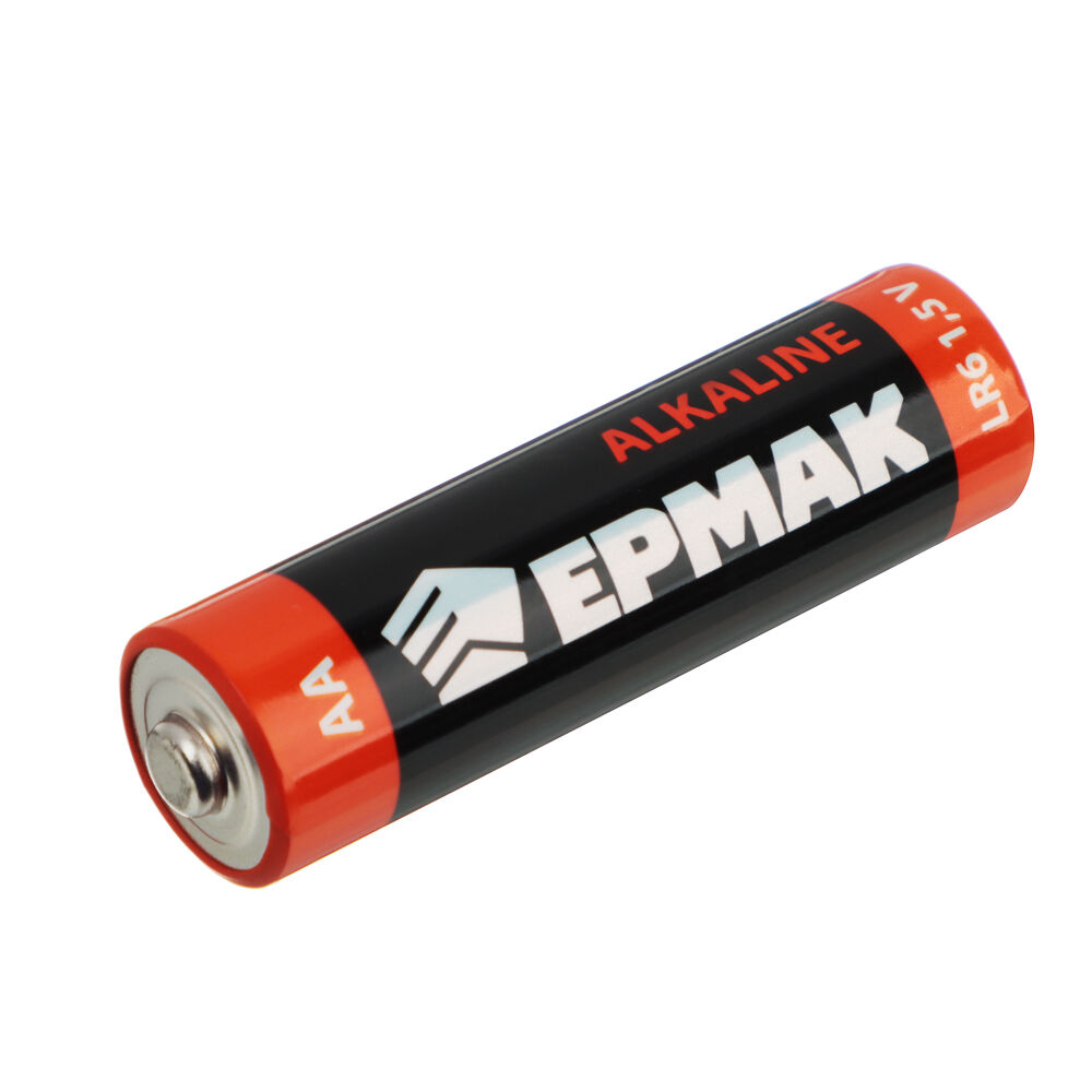 ЕРМАК Батарейки 4шт, тип AA, "Alkaline" щелочная, BL 5