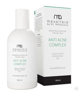 Анти акне комплекс, гель с антиоксидантным действием для жирной кожи mesaltera anti acne complex, 100мл #1