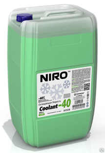 Охлаждающая жидкость NIRO Coolant Green -40C 20 Totachi 