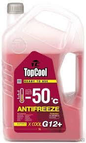 Жидкость охлаждающая низкозамерзающая TopCool Antifreeze Х cool -50 C 5 