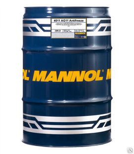 Антифриз Mannol Antifreeze AG11 (-40 °C) Longterm 4011 208 л 