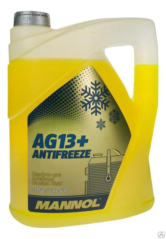 MANNOL Антифриз/Antifreeze AG13+ -40*C Advanced Желтый 20 Mannol
