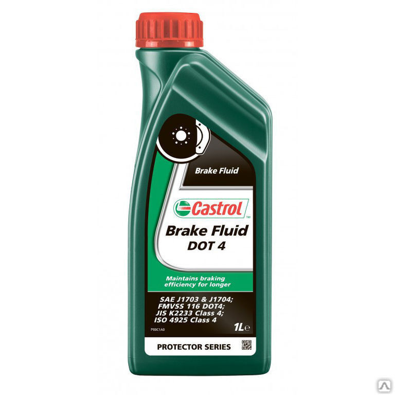 Тормозные жидкости CASTROL Brake Fluid DOT 4 1 л Castrol
