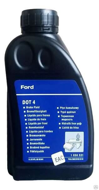Тормозная жидкость FORD DOT-4 1 л Ford Motor Company