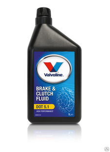 Тормозная жидкость VALVOLINE BrakeFluid DOT 5.1 1л 