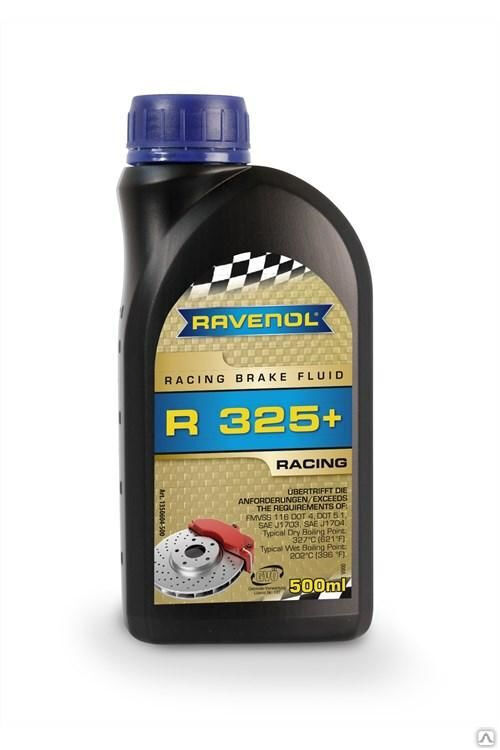 Тормозная жидкость RAVENOL Racing Brake Fluid R 325+ 0,5 л Ravenol