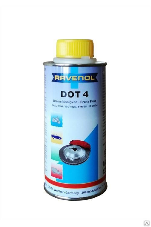 Тормозная жидкость RAVENOL DOT-4 0,25 л Ravenol