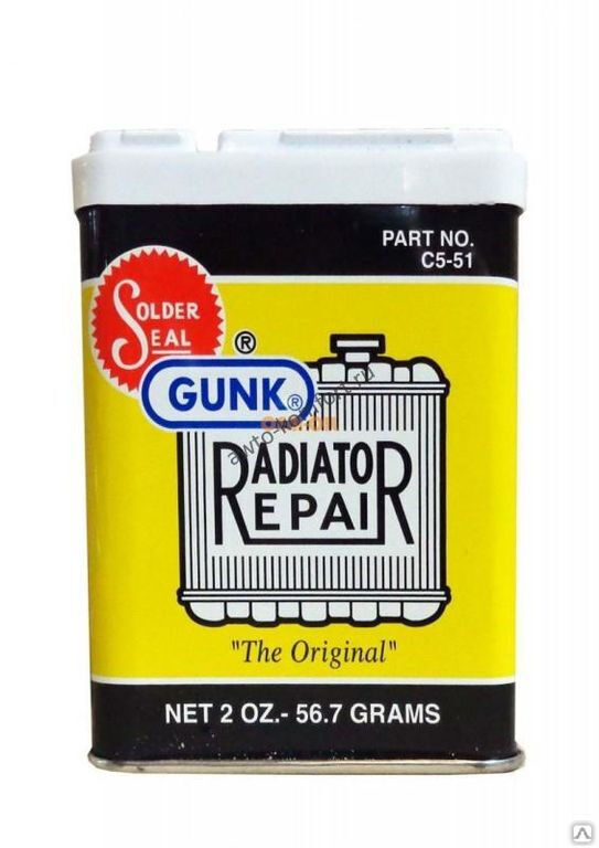 Герметик радиатора порошок GUNK Radiator Repair Powder 56,7гр Gunk