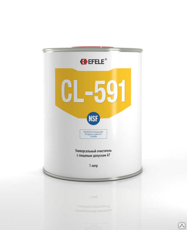 Очиститель универсальный с пищевым допуском A7 Efele CL-591 1 л