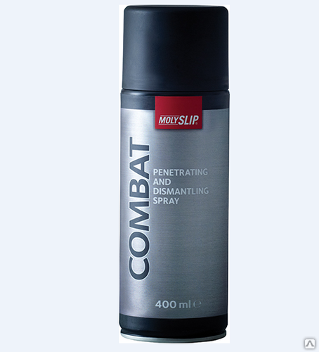 Кондиционер для металла с ланолином Molyslip Combat spray 400ml aerosol