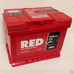 Аккумуляторные Батареи RED 6СТ-62ач 560А 242х175х190 