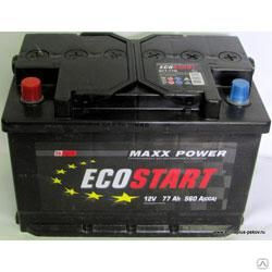 Аккумуляторные Батареи ECOSTART 6СТ-66ач 620А 278x175x190