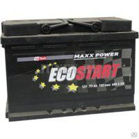 Аккумуляторные Батареи ECOSTART 6СТ-77ач 680А 278x175x190