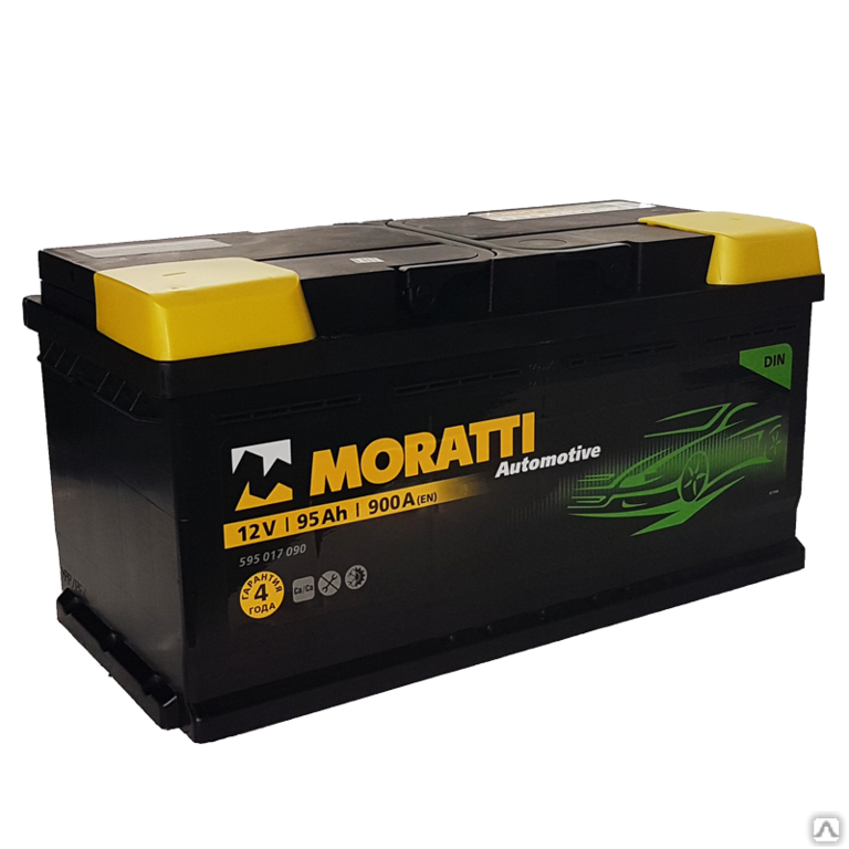 Аккумулятор 6СТ-95ач 595 018 090 830А Moratti 315х175х175мм.