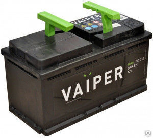 Аккумулятор 6СТ-90ач 680А VAIPER euro 353x175x190мм Viper