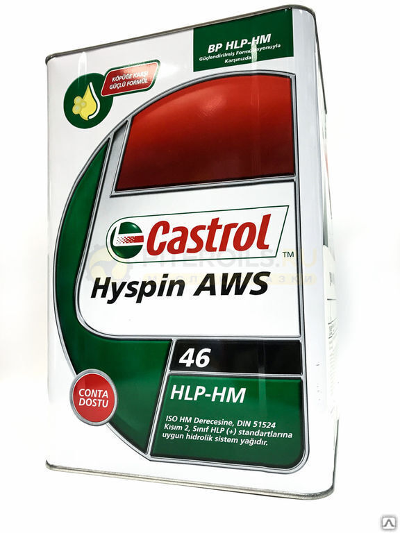 Масло гидравлическое Castrol Hyspin AWS 46 15 кг