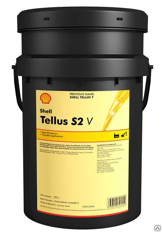 Масло гидравлическое Shell Tellus S2 V46 20 л
