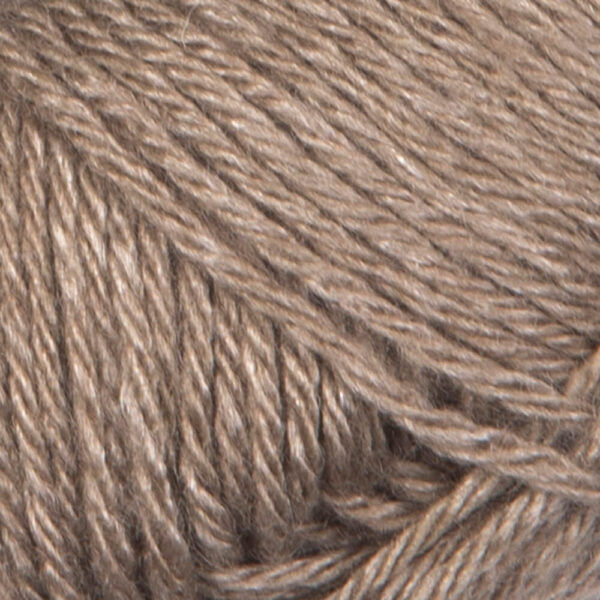 Silky Royal (35% иск. шёлк, 65% мериносовая шерсть) 50г/140м YARN-ART, Турция (442 какао ) 2