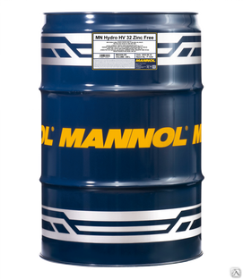 Масло гидравлическое Mannol Hydro HV 32 Zinc Free 2208 208 л 