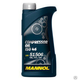 Масло индустриальное компрессорное Mannol Compressor Oil ISO 46 1 л