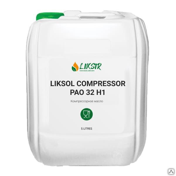 Масло индустриальное компрессорное синтетическое Liksol Compressor PAO 32 H1 20 л