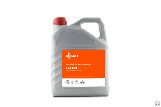 Масло индустриальное вакуумное Busch VSA 100 синтетическое 1 л