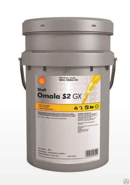 Масло редукторное Shell Omala S2 GX 460 20 л