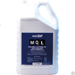 Пластичная смазка для металлообработки Molyslip MQL 40 5 кг 