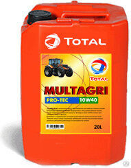 Масло моторное для сельскохозяйственной техники Total MULTAGRI PRO TEC 10W-40 20 л