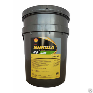 Масло моторное Shell Rimula R6 LME 5w-30 E7 228.51 20 л 