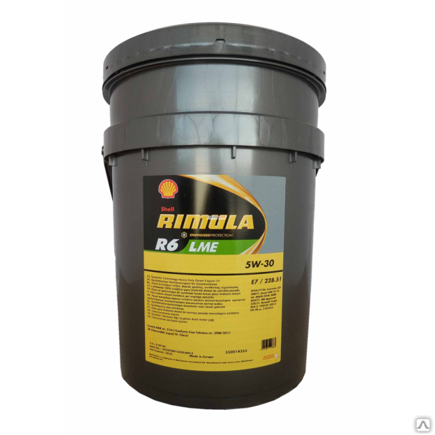 Масло моторное Shell Rimula R6 LME 5w-30 E7 228.51 20 л