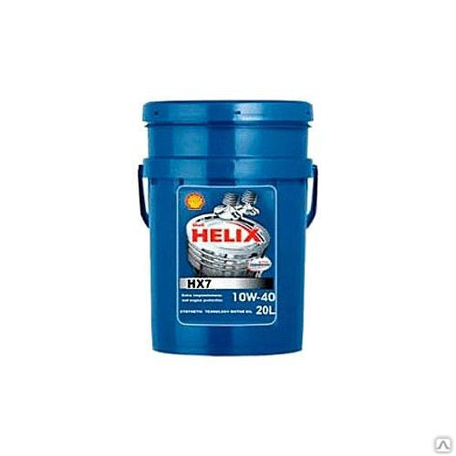 Масло моторное Shell Helix HX7 10W-40 20 л