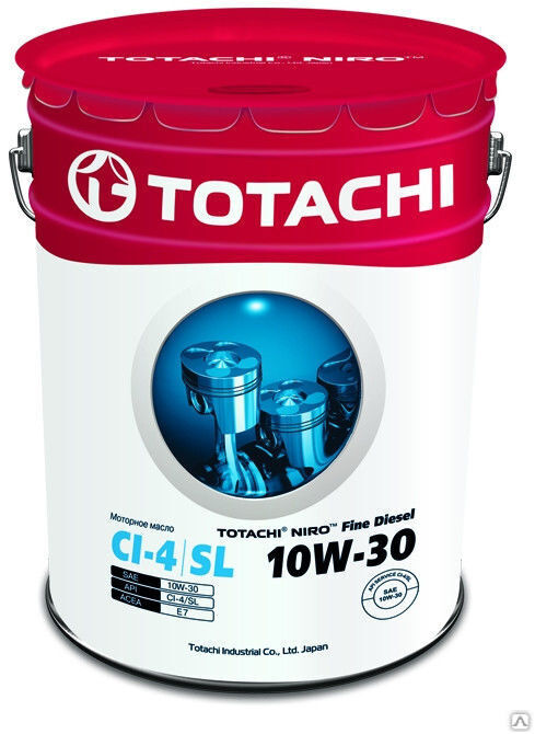 Масло моторное TOTACHI NIRO Fine Diesel CI-4/SL 10W-30 16.5 кг 19 л Totachi