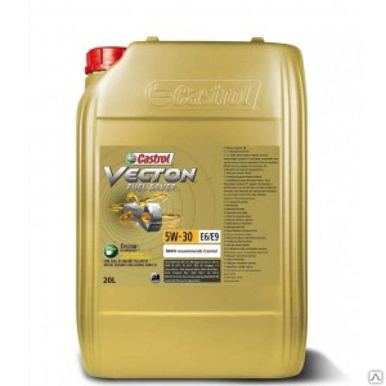 Масло моторное CASTROL Vecton Fuel Saver 5W-30 E6/E9 20 л Castrol