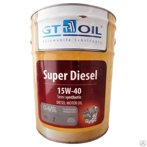 Масло моторное GT Super Diesel SAE 15W-40 20 л