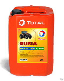 Масло моторное Total Rubia WORKS 1000 15W-40 20 л 