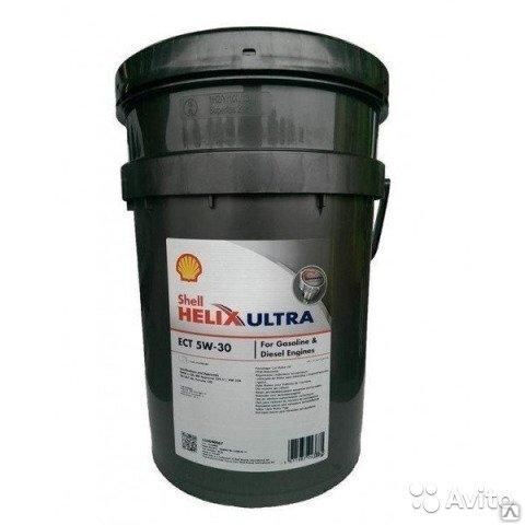 Масло моторное Shell Helix Ultra ECT 5W-30 C3 20 л