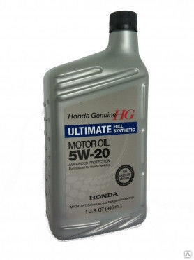 Масло моторное Honda Ultimate Full Synthetic SAE 5W-20 0,946 л