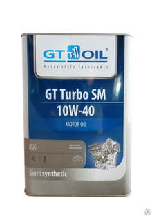 Масло моторное GT Oil Turbo SM SAE 10W-40 20 л 