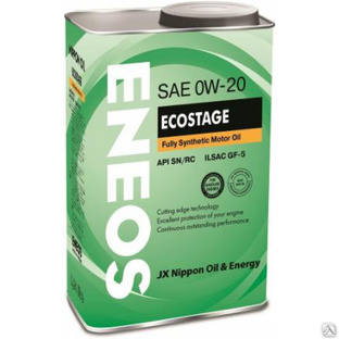 Масло моторное синтетика Eneos Ecostage SN 0W-20 0,94 л JX Nippon Oil&Energy JX Nippon Oil&Energy JX Nippon Oil&Energy 