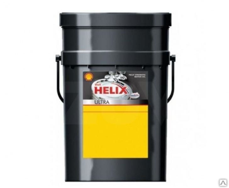 Масло моторное Shell Helix Ultra 0W-40 20 л