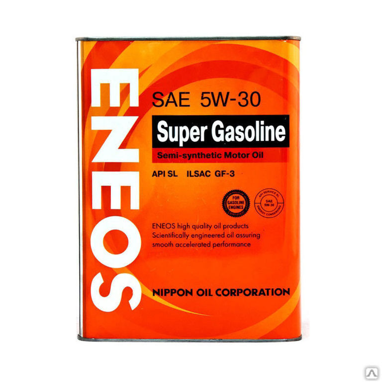 Масло моторное полусинтетика Eneos SL 5W-30 20 л JX Nippon Oil&Energy JX Nippon Oil&Energy JX Nippon Oil&Energy