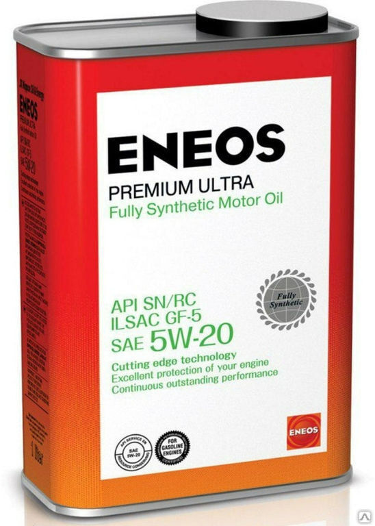 Масло моторное синтетика Eneos Premium Ultra SN 5W-20 0,94 л JX Nippon Oil&Energy JX Nippon Oil&Energy JX Nippon Oil&E