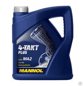 Масло моторное полусинтетика Mannol Plus 4T 10W-40 4 л