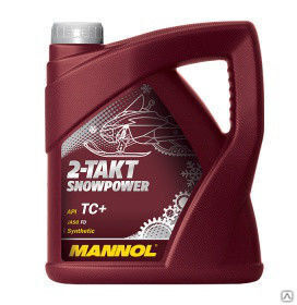 Масло моторное синтетика Mannol Snowpower 2T 4 л 